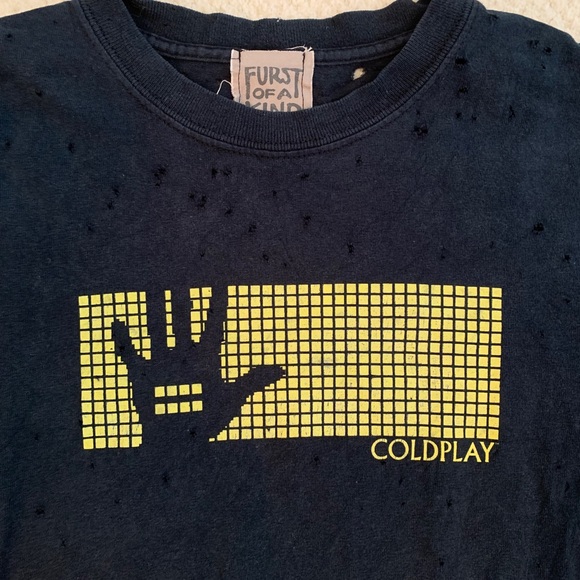 LF Vintage Coldplay t shirt - Picture 3 of 3